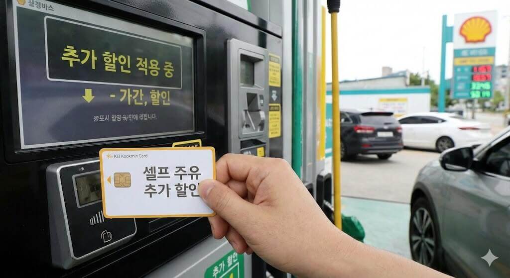 셀프 주유 추가 할인 받는 카드는?