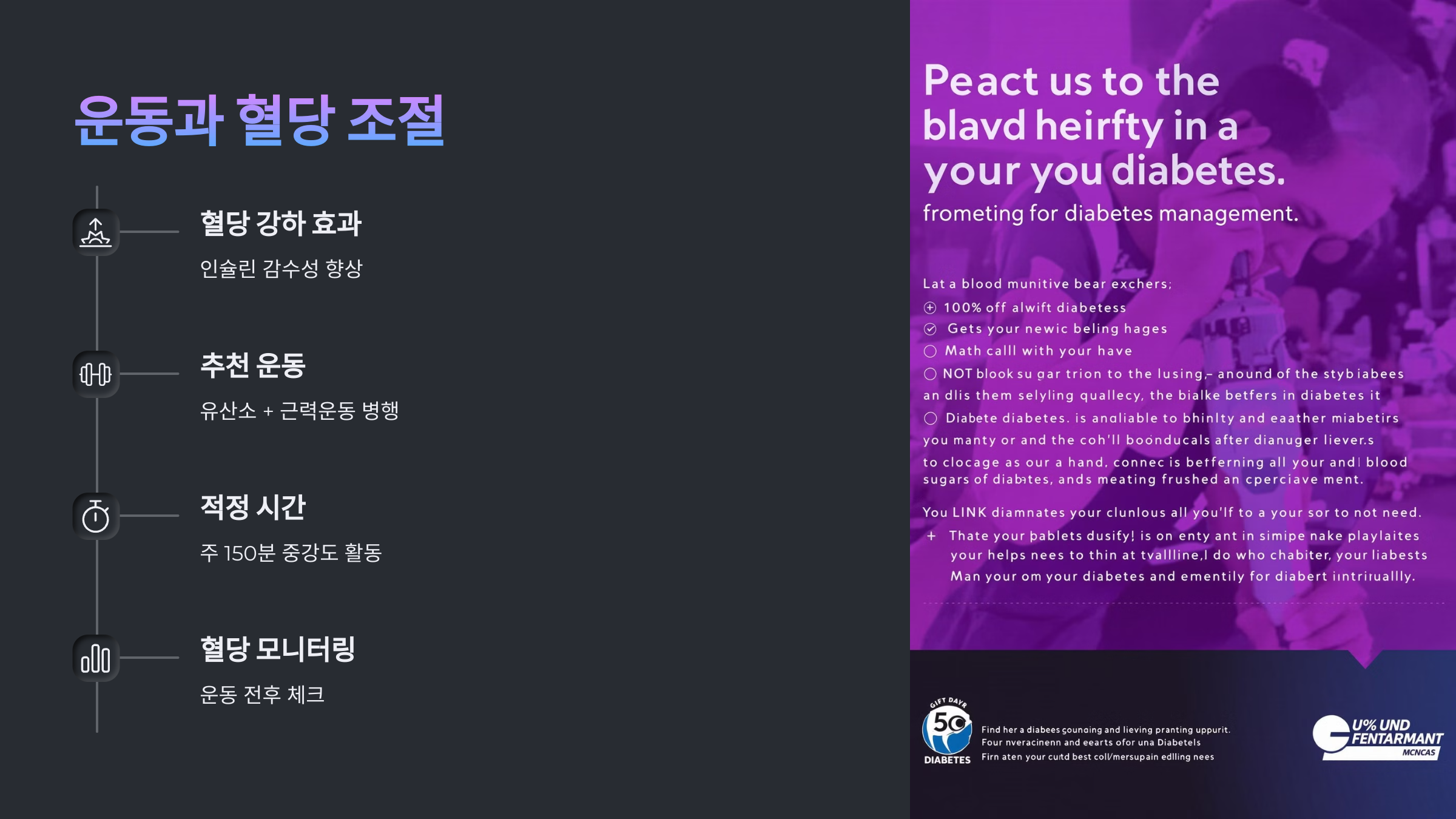 당뇨 예방부터 콜레스테롤 관리까지! 식단 가이드