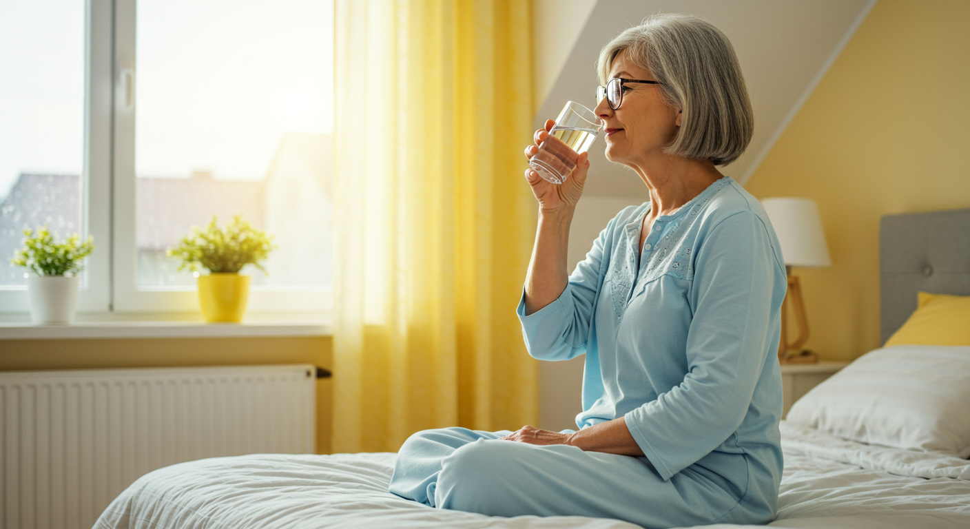 아침에 마시는 물 한 잔