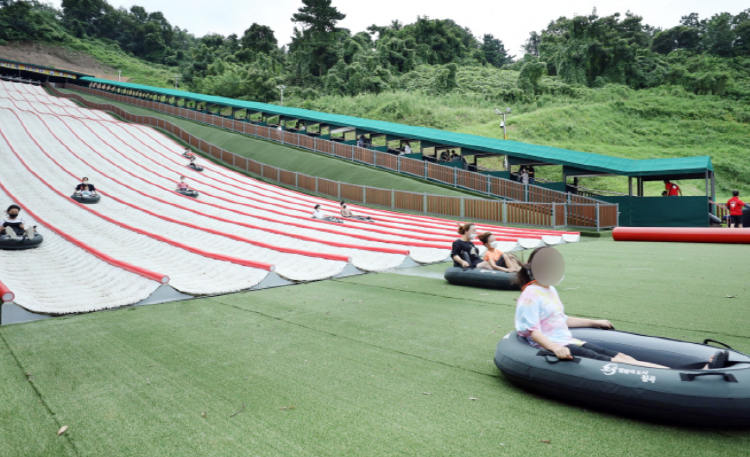 칠곡보 사계절썰매장