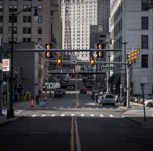 황색불 신호위반