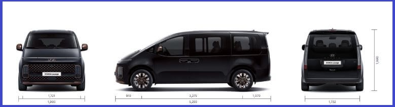 스타리아 캠핑카 정보