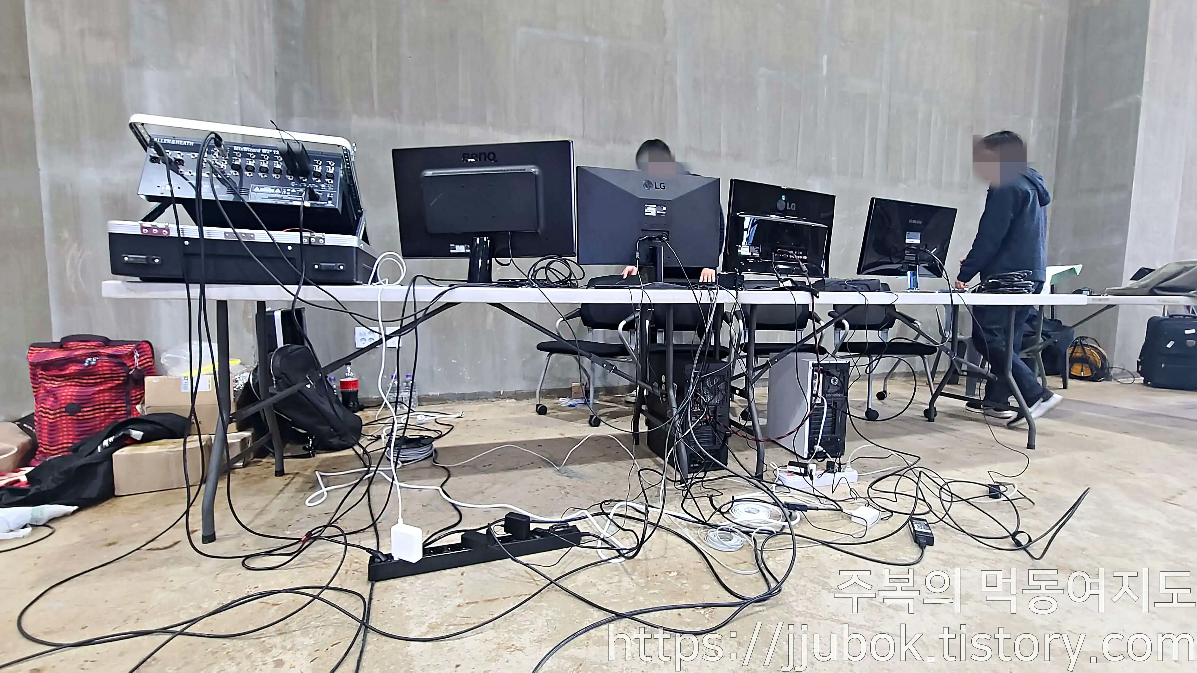 AKW-프로레슬링-스타디움-촬영-음향-세팅