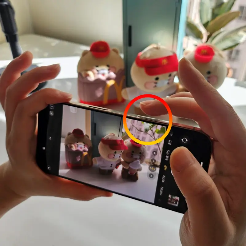 카메라-버튼-장단점