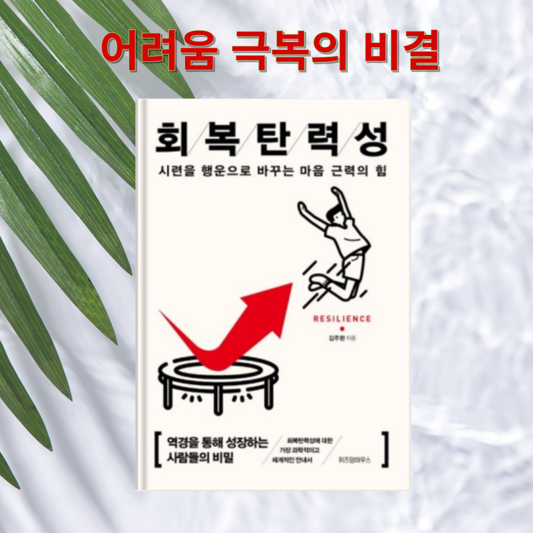 김주환 회복탄력성 책 사진