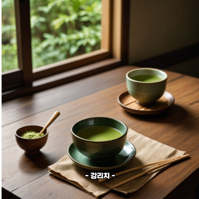 녹차 말차 차이
