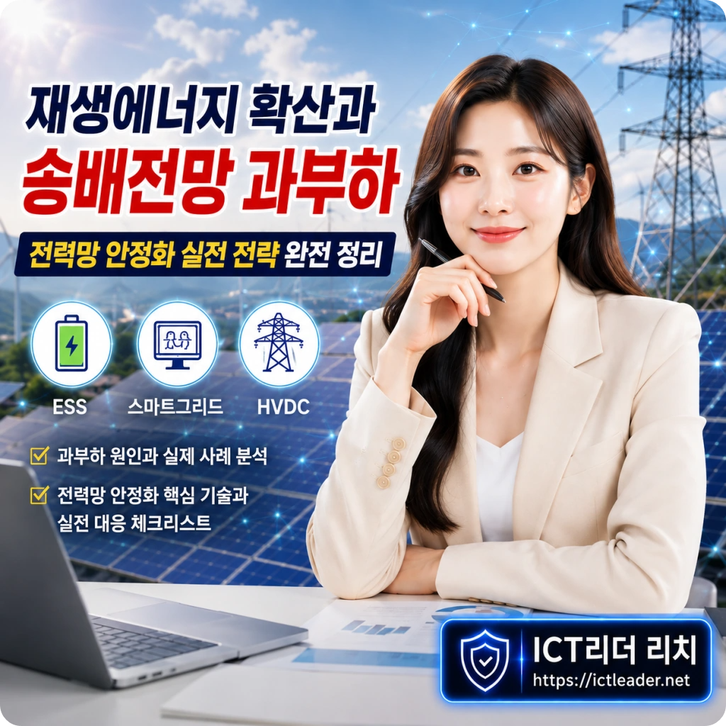 재생에너지 확산과 송배전망 과부하 전력망 안정화 실전 전략 ESS 스마트그리드 HVDC