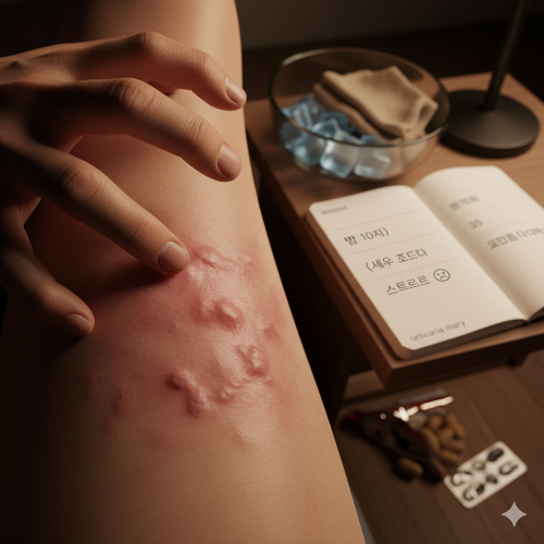 모기 물린 줄 알았는데 '지도'가? 온몸에 번지는 두드러기, 절대 긁지 말고 '이것'부터 하세요