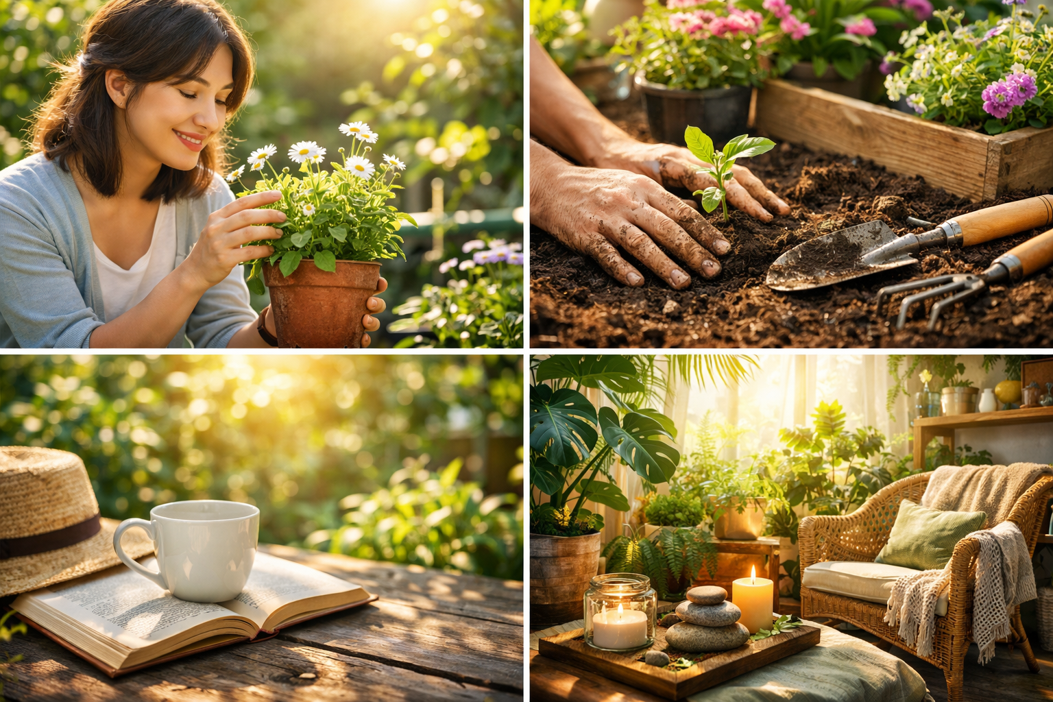 원예 활동이 주는 정신적 치유 효과