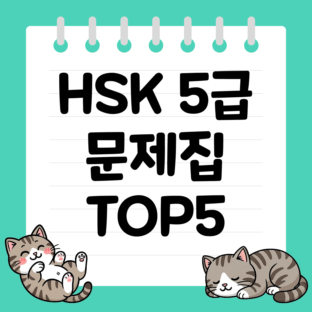 한 권으로 끝내는 HSK 5급 문제집 추천 순위 TOP5