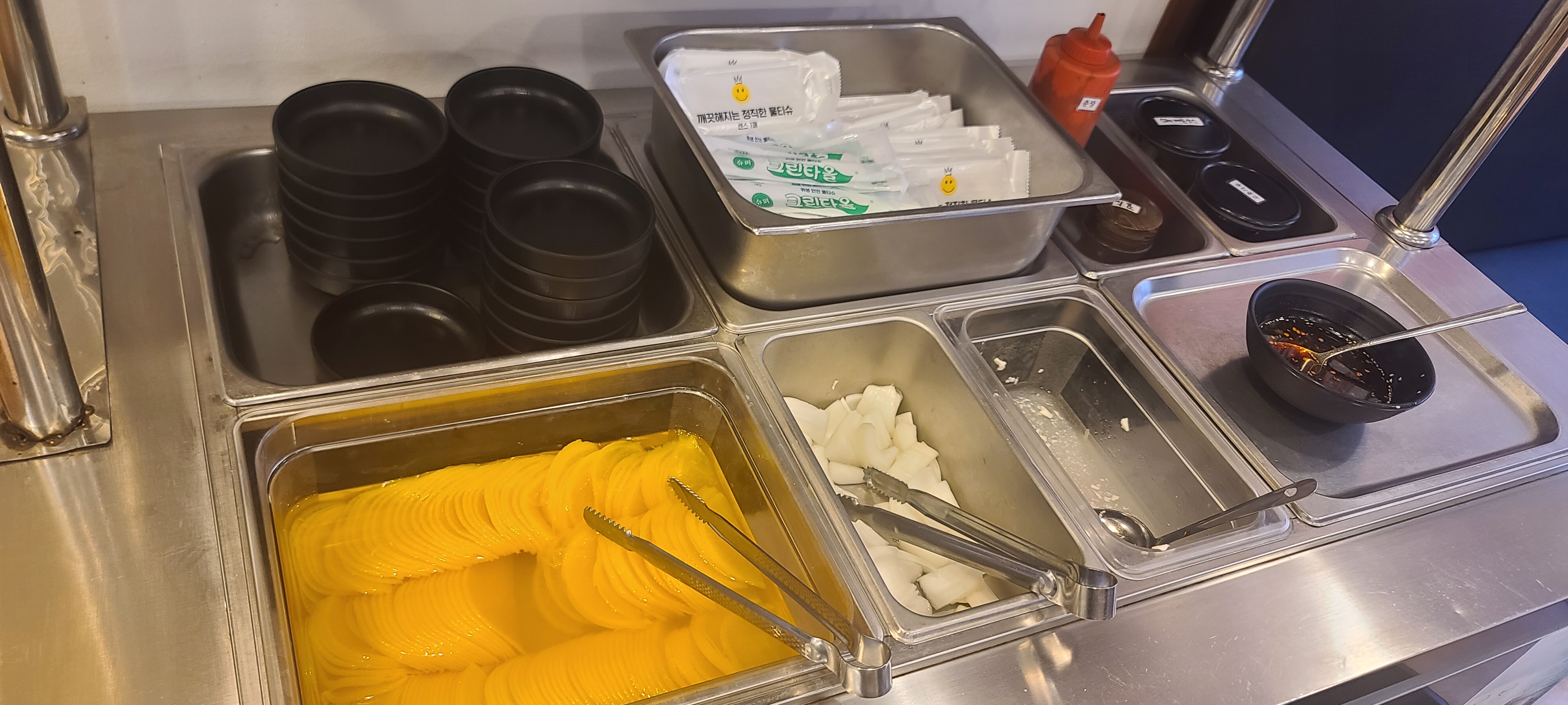 상일동맛집 서울맛집 짬뽕맛집 화려한짬뽕 짬뽕 인생중식 인생불맛 내부 기본반찬 공기밥무료 무제한