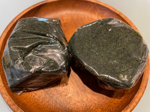 간단한 아침메뉴 - 떡함지 쑥인절미