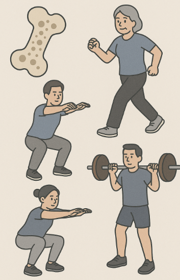 골다공증 예방 체중부하 운동법