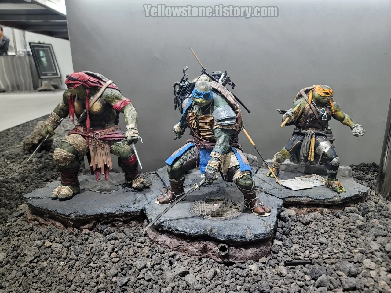 부산 근교 대구 경산 피규어 카페 CW 닌자터틀