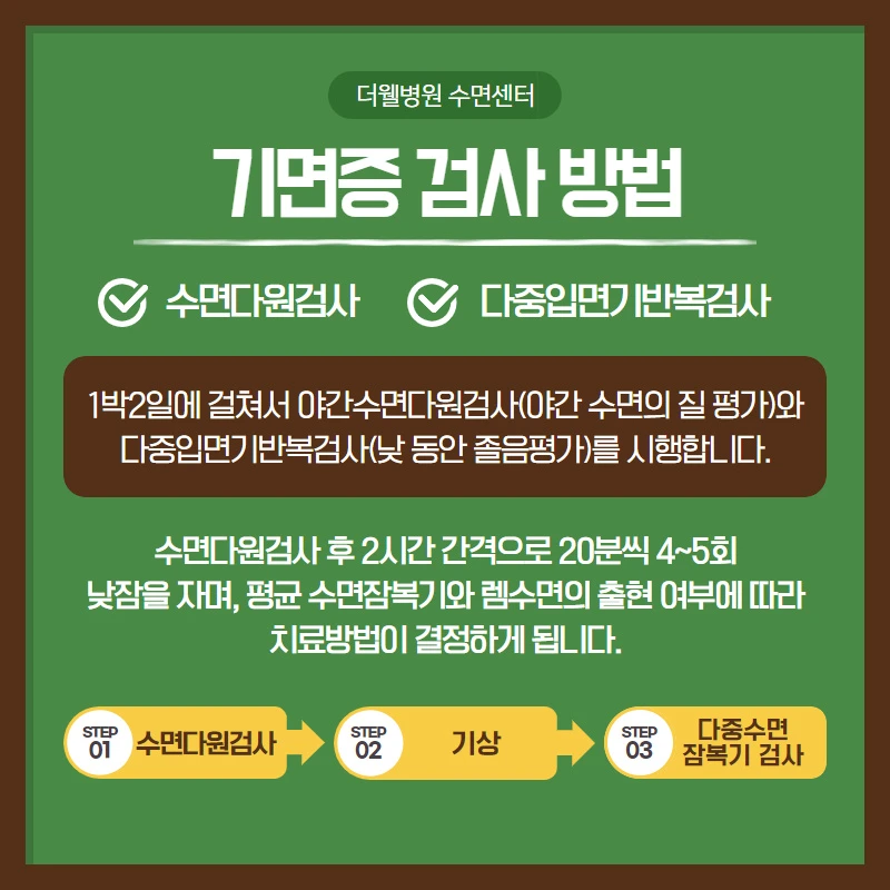 기면증의 진단