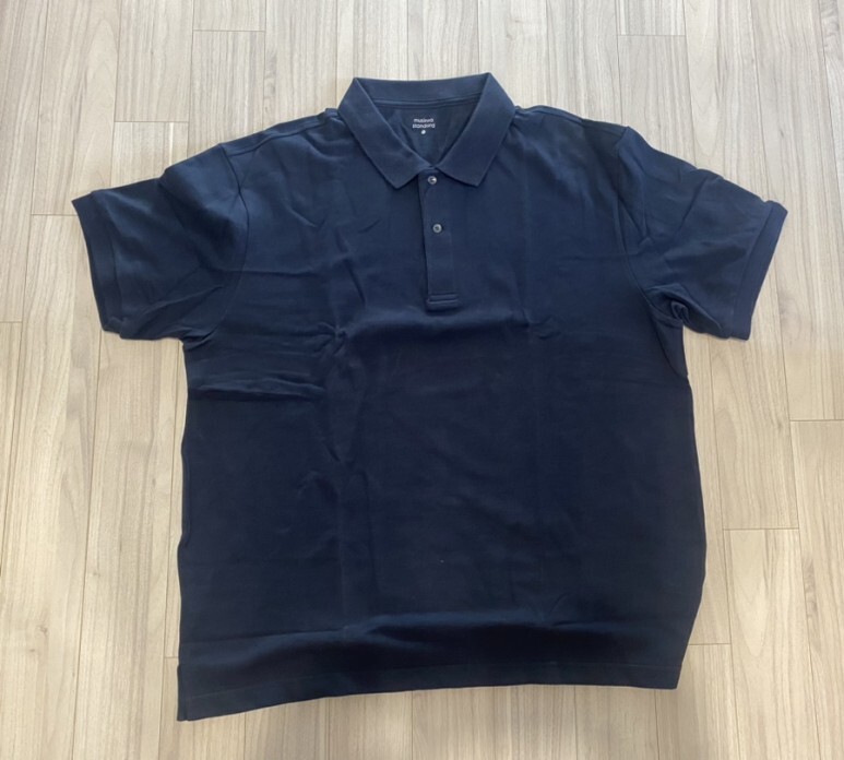 무탠다드 카라티 무신사 스탠다드 카라티 릴렉스 핏 피케 폴로 셔츠 오버핏카라티 오버사이즈카라티 [네이비]