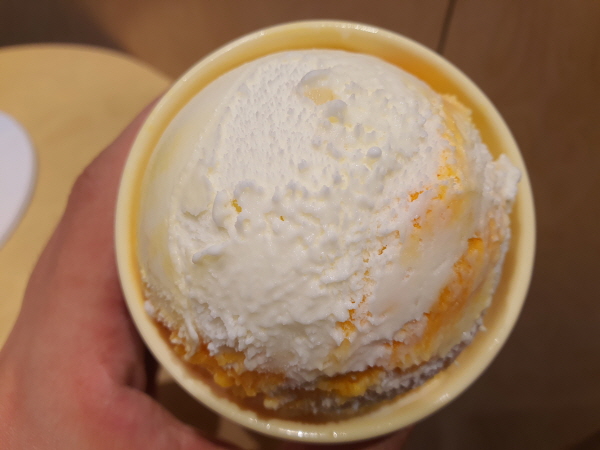 베스킨라빈스31 아이스크림 - 애망빙 (2025년 7월 이달의 맛)