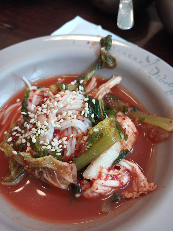 송도 곤드레밥집 열무국수