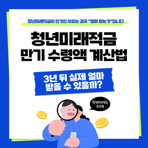 청년미래적금 만기 수령액 계산법&hellip;3년 뒤 실제 얼마 받을 수 있을까?
