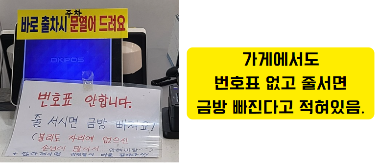 봉용불고기 웨이팅