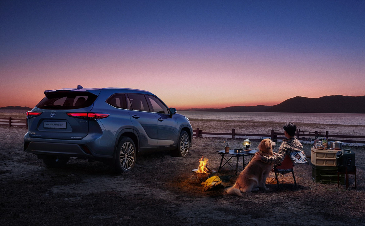 추천 가족용 자동차 토요타 하이랜더