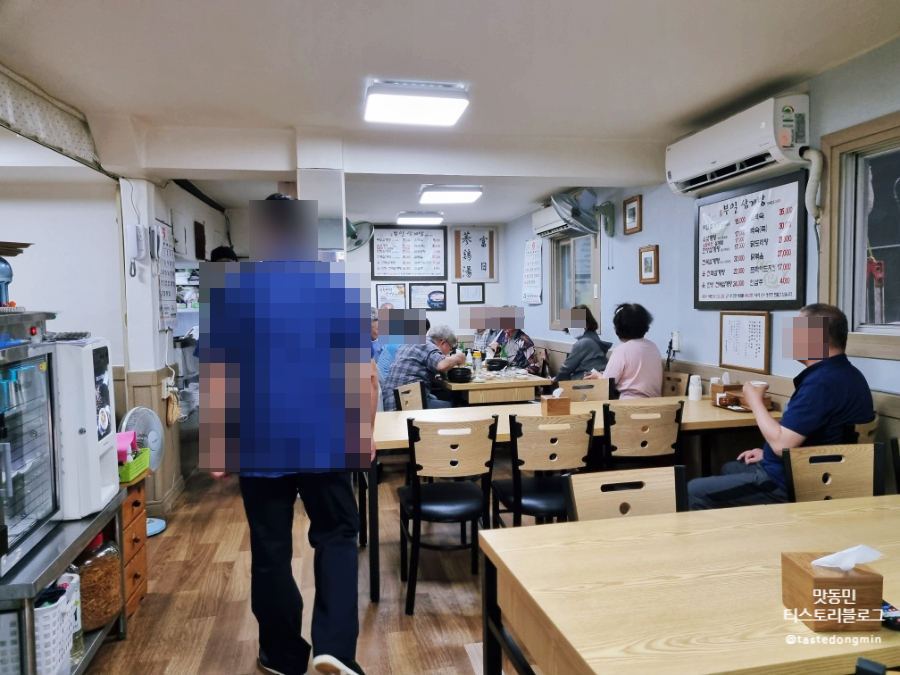 부일삼계탕 내부