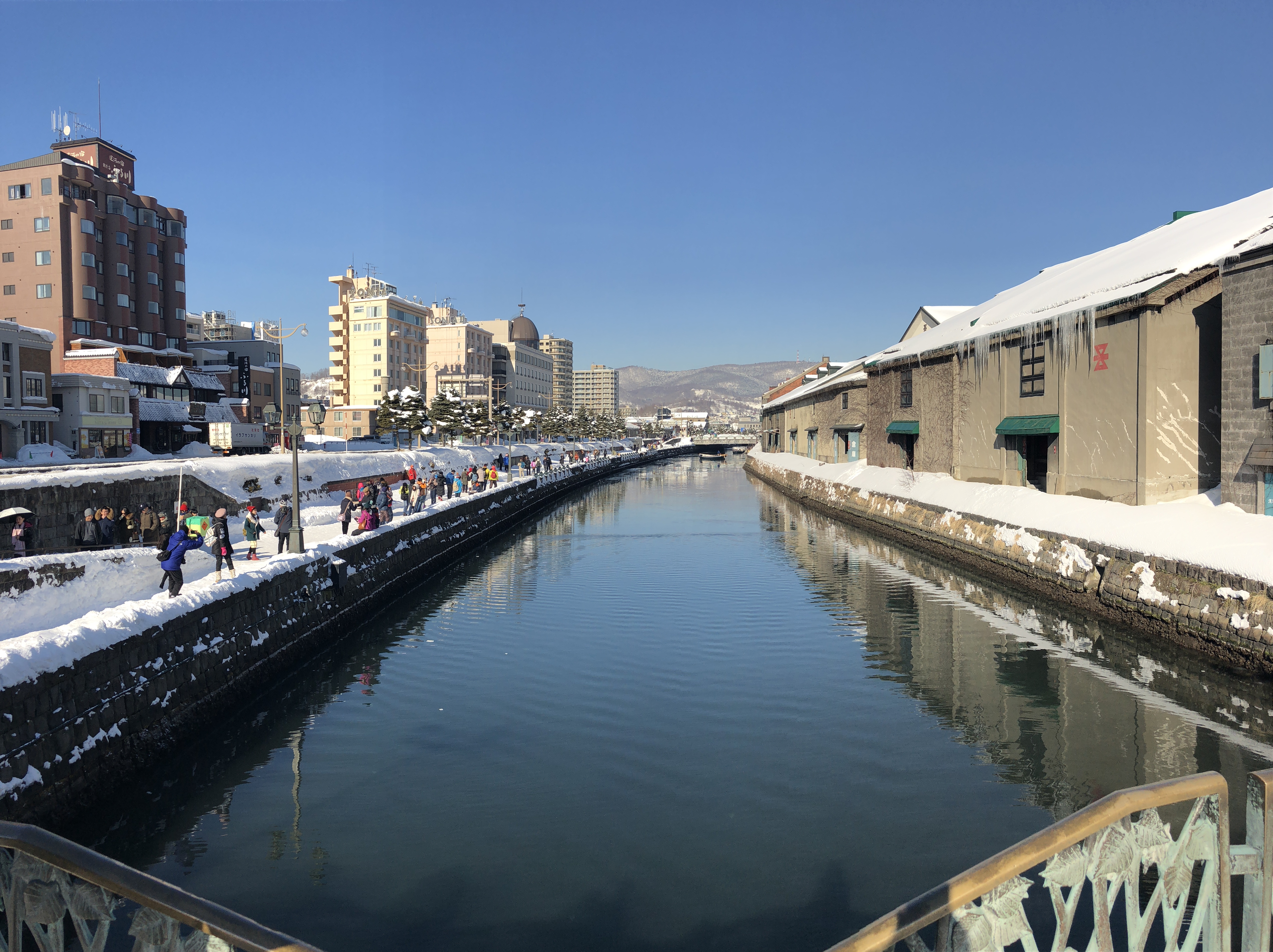 일본겨울여행 오타루 오타루항