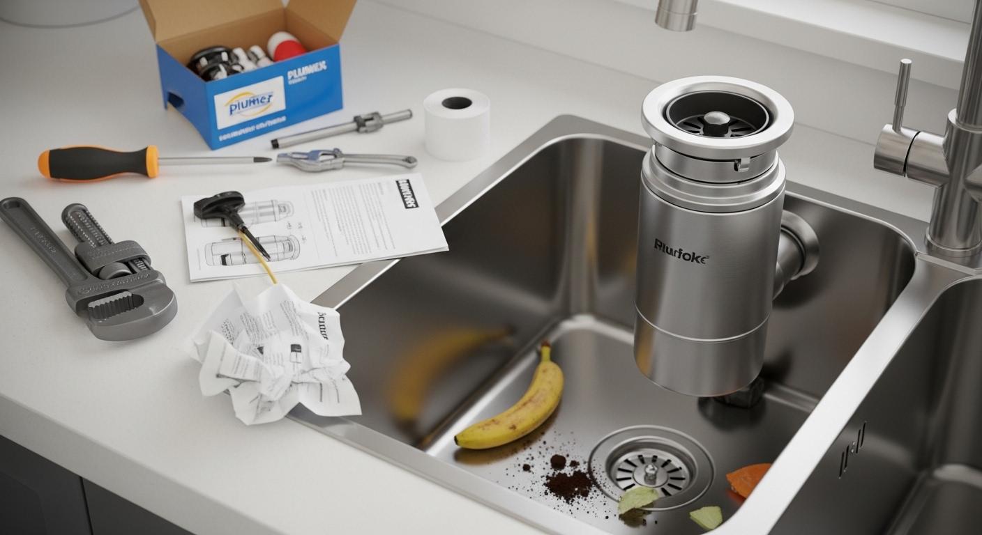 설치 불편 싱크대형 음식물처리기 장단점