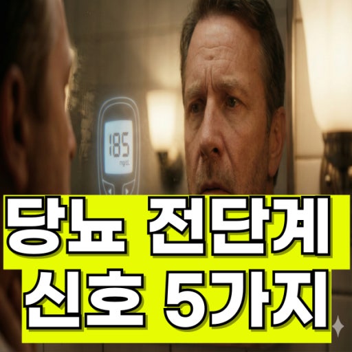 당뇨 전단계 신호