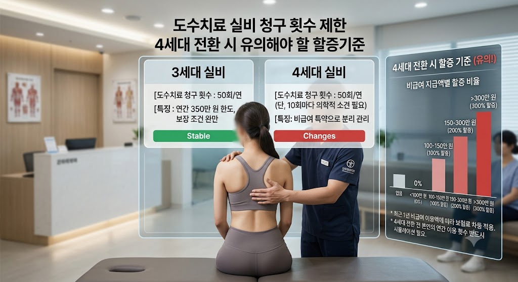 도수치료 실비 청구 횟수 제한