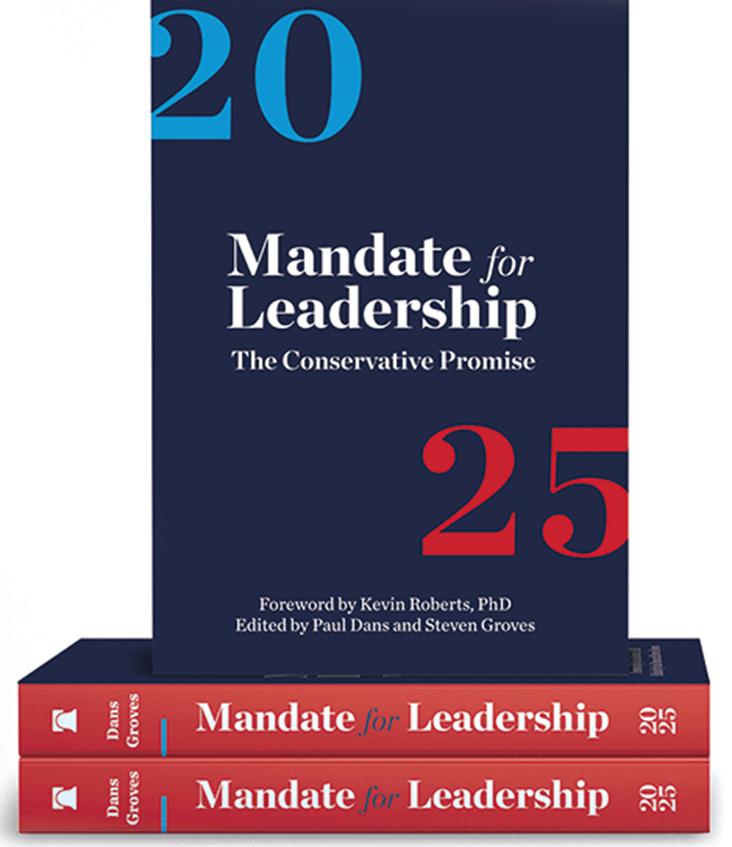 헤리티지 재단의 대통령 집권 프로젝트 보고서(리더십의 사명), 2025 프로젝트 이미지