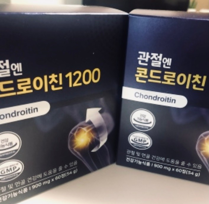 콘드로이친 1200mg 가격 효능 (내돈내산 후기)