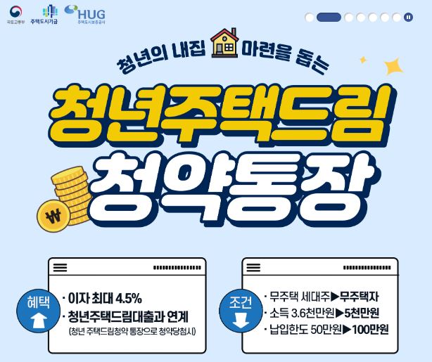 청년주택드림 청약통장