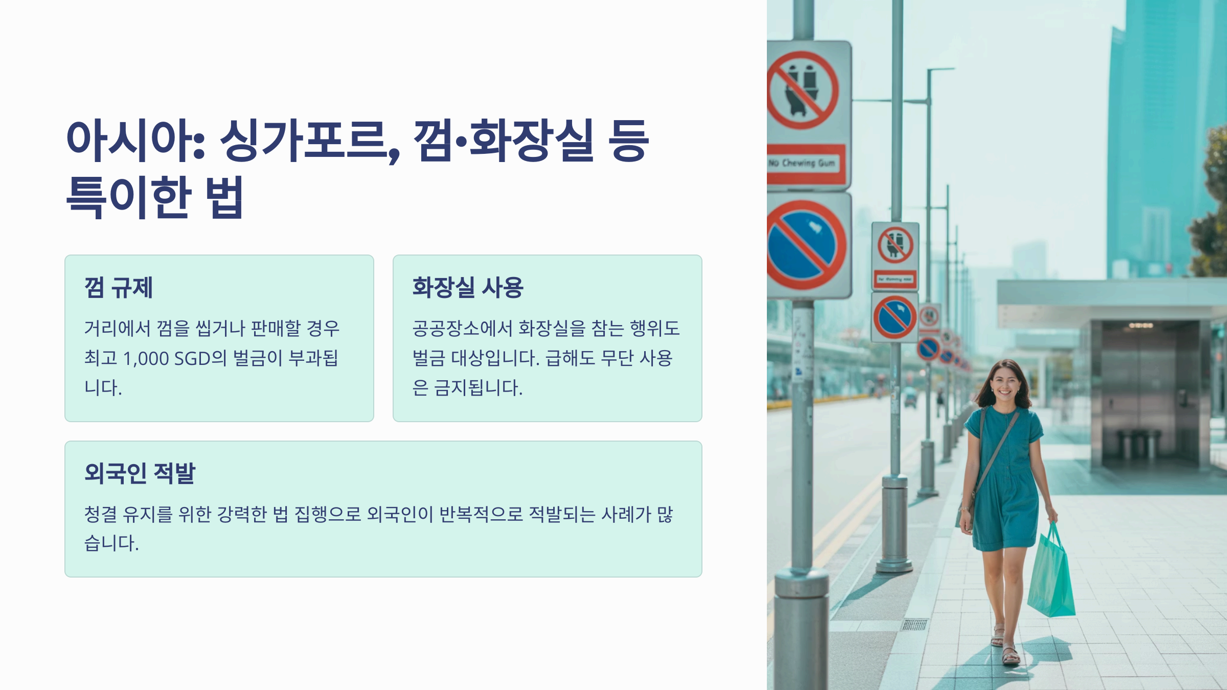 "전 세계에서 실제 존재하는 기묘한 법률 TOP 15 – 몰랐다간 벌금 낼 수도!"