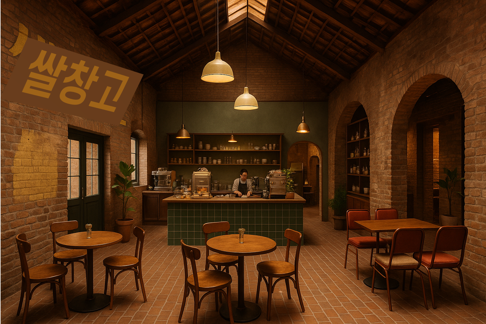 ‘쌀창고+카페’의 조합