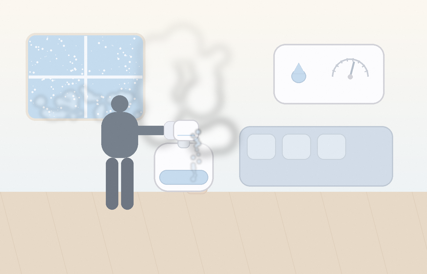 겨울철 실내 공기