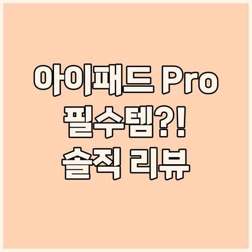 아이패드 Pro 11, 대학생 필수템..