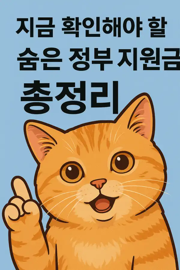 정부 지원금 총정리