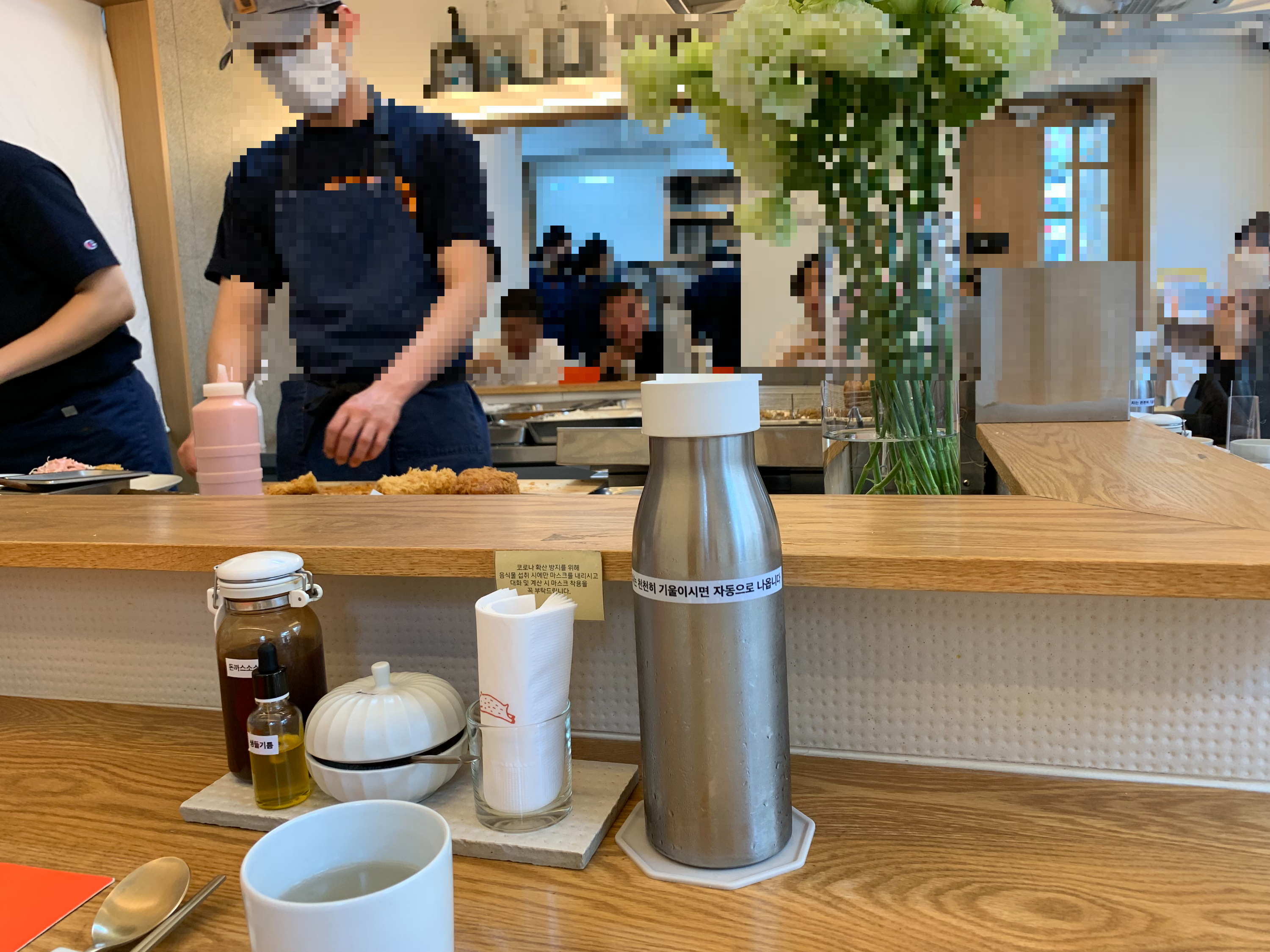 최강금돈까스 매장 내부