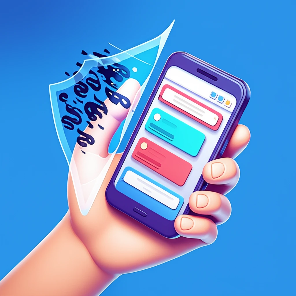 피싱 스미싱 스팸 문자 즉시 차단 설..