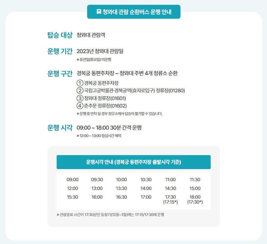 청와대 방문 예약