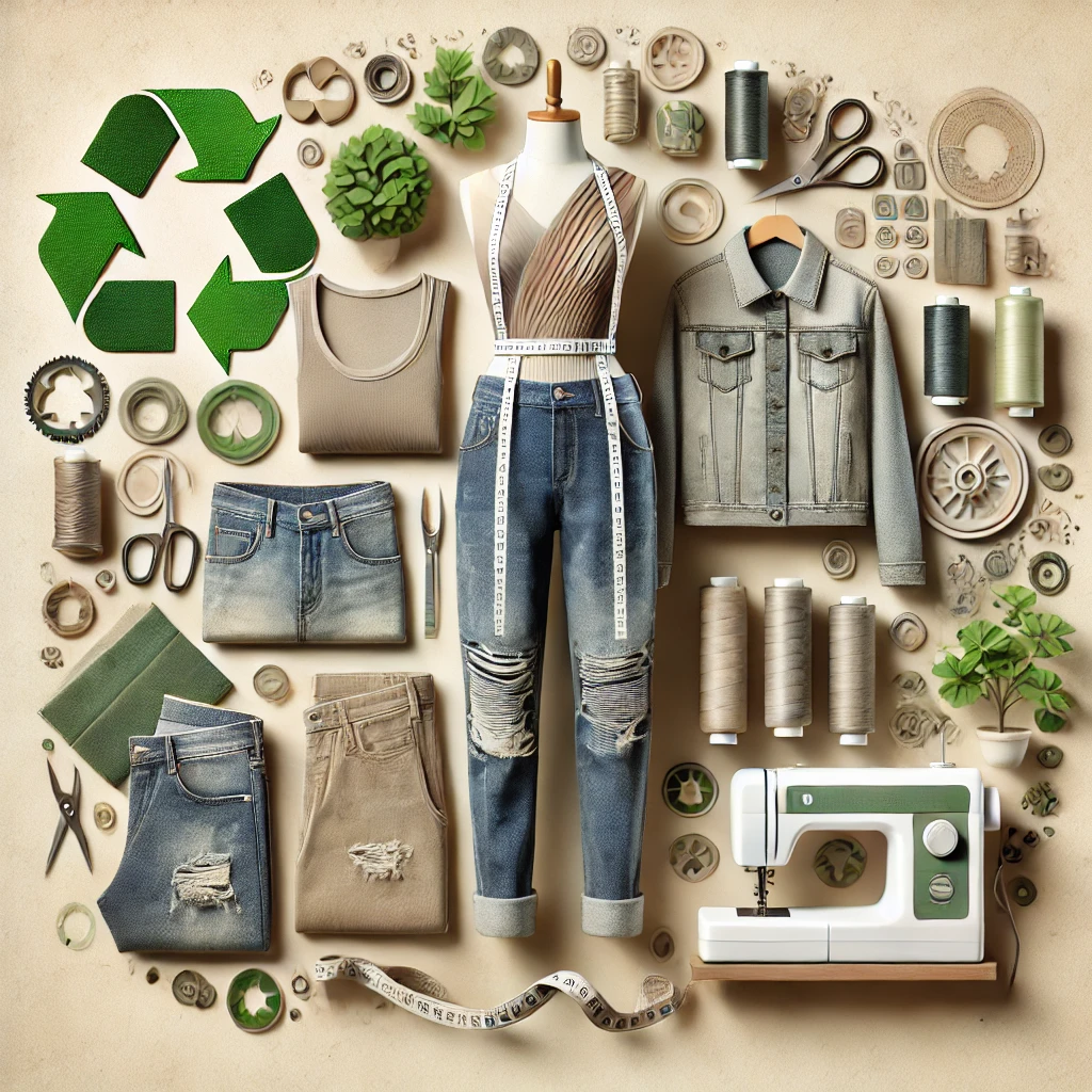 리사이클링 의류 이미지