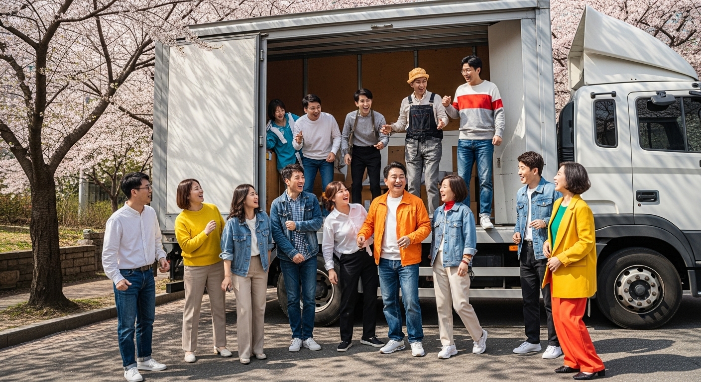 1톤 트럭 이사차