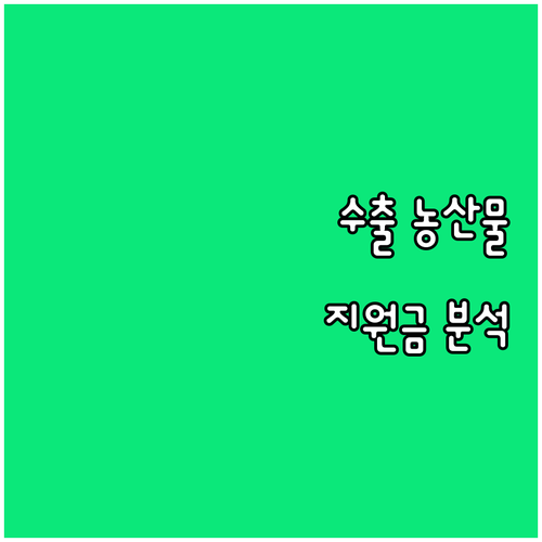 2025년 수출 농산물 안전성 관리:..