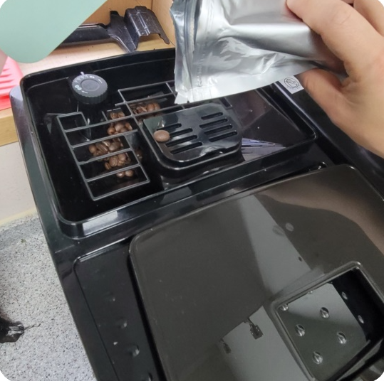 드롱기 전자동 커피머신 사용방법3