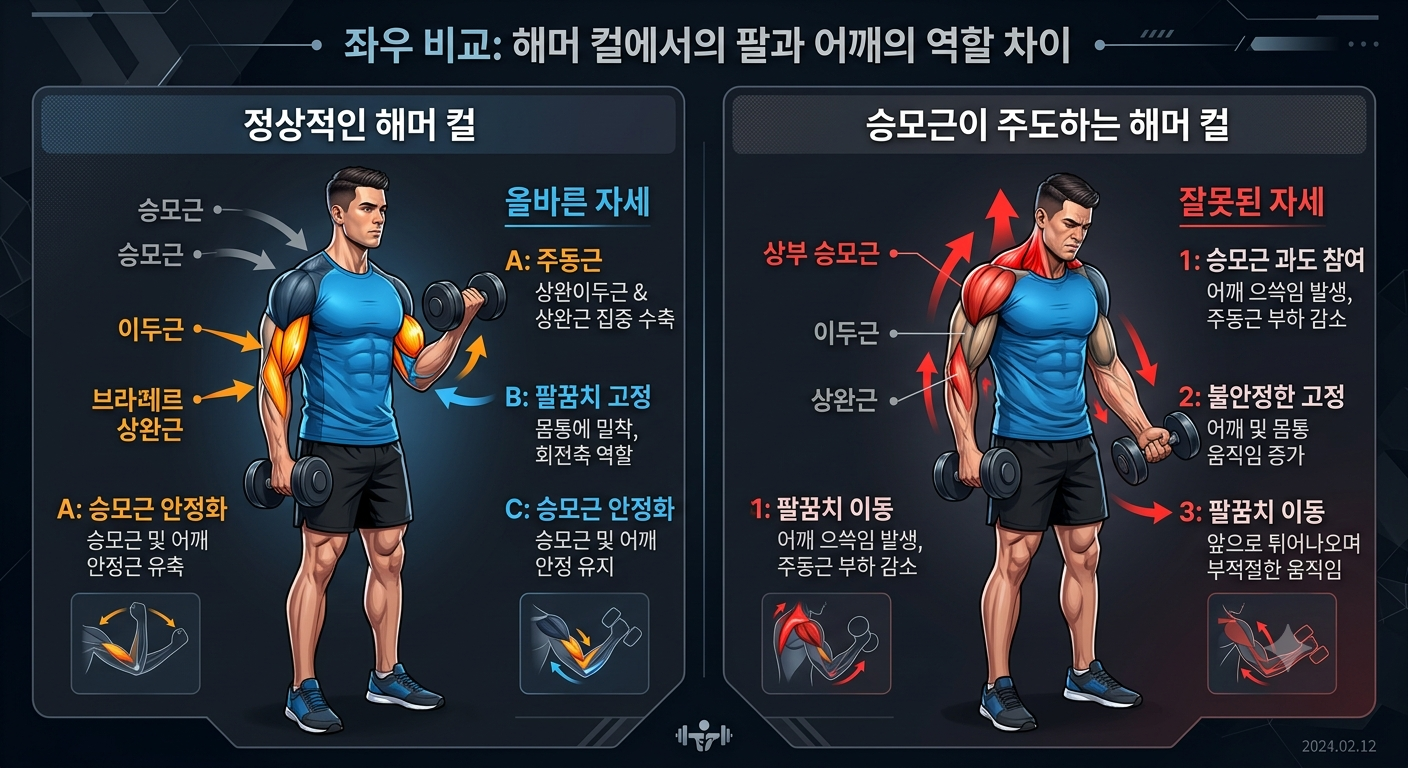 어깨를 내려도 왜 해결되지 않을까