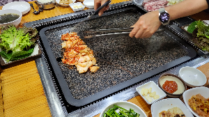 수지구 맛집 돌판삼겹살 