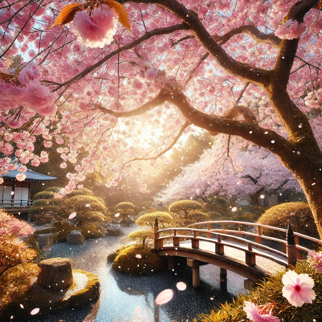 벗꽃 만개한 이미지