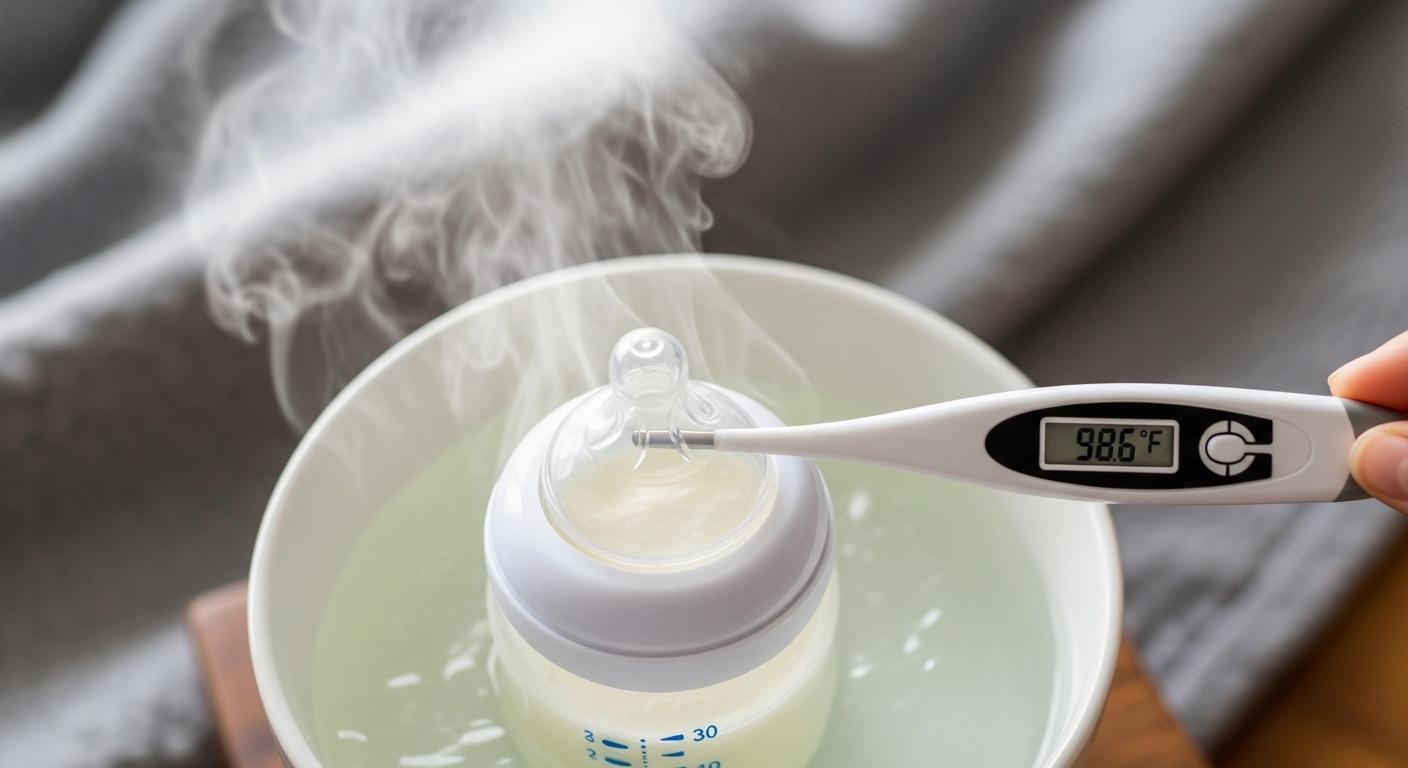 신생아 분유 온도