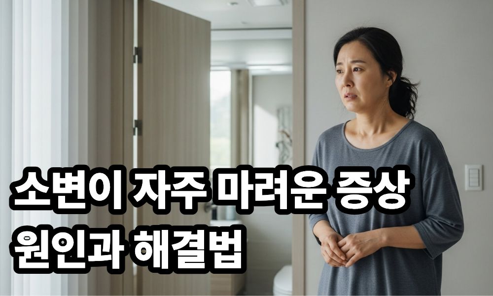 소변이 자주 마려운 증상 사진 1